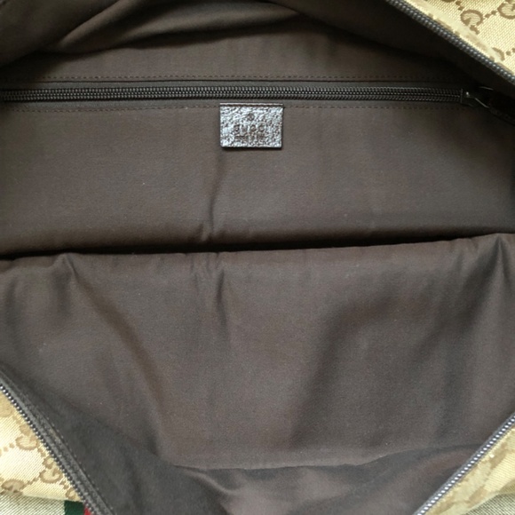 Gucci Canvas Travel Duffle Bag - Picture 3 of 11